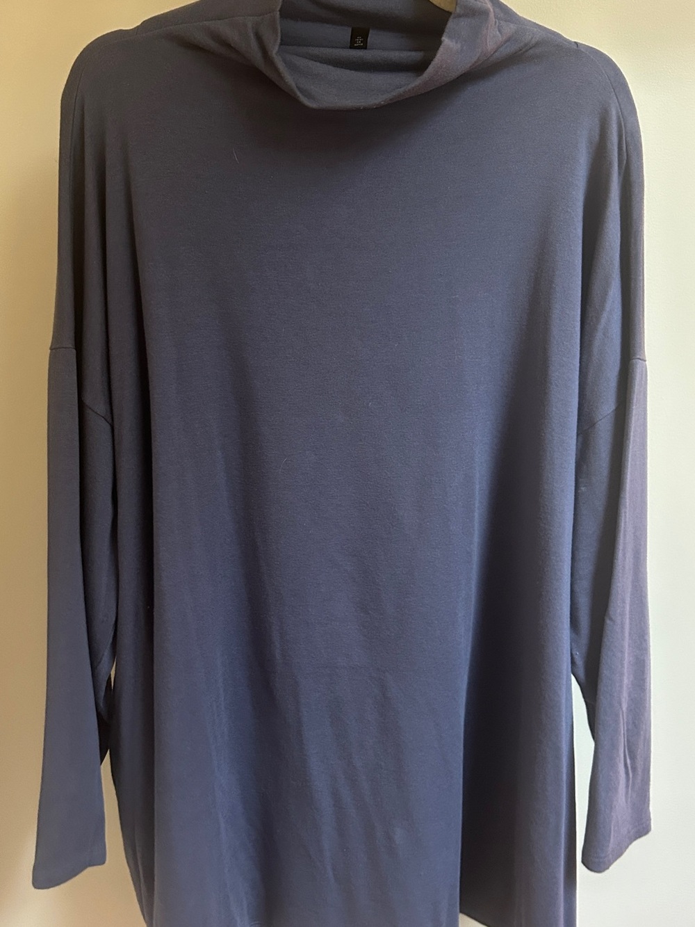 Eileen Fisher Relaxed Long-Sleeve Pullover Sweater - purple